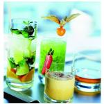 Set of 6 Clear Long Drink Glasses