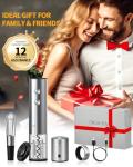 CIRCLE JOY 5-in-1 Electric Wine Opener Set