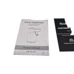 Smart Red Electric Wine Dispenser and Aerator