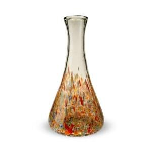 Hand Blown Colorful Wine Decanter, 50 oz