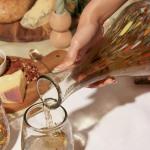 Hand Blown Colorful Wine Decanter, 50 oz