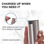 Rechargeable Electric Wine Opener with Foil Cutter