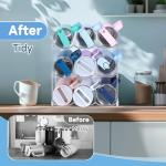Water Bottle Organizer Rack - 2 Pack Set