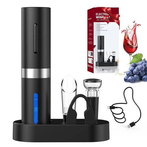 CIRCLE JOY Rechargeable Electric Wine Opener Set