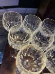 Set of 13 Schott Zwiesel Cut Crystal Wine Glasses