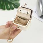 Wine Red Leather Mini Jewelry Box & Coin Purse