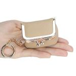 Wine Red Leather Mini Jewelry Box & Coin Purse