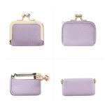 Wine Red Leather Mini Jewelry Box & Coin Purse