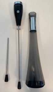 Brookstone Battery-Powered Wine Aerator with Stems