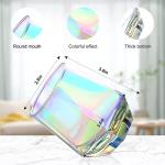 Set of 6 Iridescent Stemless Wine Glasses