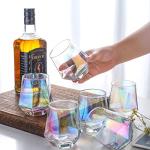 Set of 6 Iridescent Stemless Wine Glasses