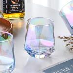 Set of 6 Iridescent Stemless Wine Glasses