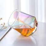 Set of 6 Iridescent Stemless Wine Glasses