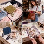 Portable Velvet Jewelry Organizer for Travel