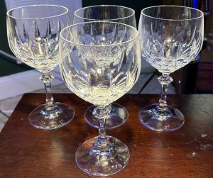 4 Schott-Zwiesel GARDONE 7” Tall Crystal Goblets