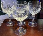 4 Schott-Zwiesel GARDONE 7” Tall Crystal Goblets
