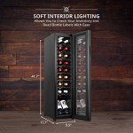 Ivation 18-Bottle Wine Cooler with Digital Control