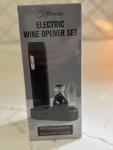 Electric Wine Opener Set with Vacuum Stopper