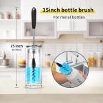 3 Pack Bottle and Decanter Cleaning Brush Set