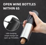Wine Aerator Pourer and Electric Dispenser Set