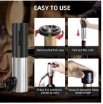 Wine Aerator Pourer and Electric Dispenser Set