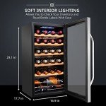 Ivation 24-Bottle Wine Cooler with Digital Control