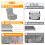 Kukikan Stackable Wine Glass Storage Box Set