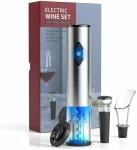 Electric Wine Bottle Opener Gift Set with Base