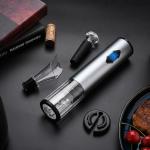 Electric Wine Bottle Opener Gift Set with Base