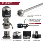 Electric Wine Aerator with Adjustable Base