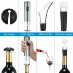 Electric Wine Bottle Opener Gift Set with Base