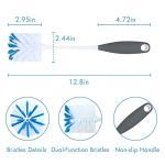 2 Pack Long Handle Bottle Scrubbing Brushes