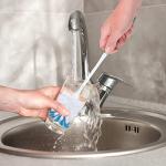 2 Pack Long Handle Bottle Scrubbing Brushes