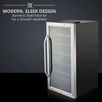 Ivation 24-Bottle Wine Cooler with Digital Control
