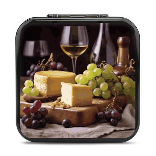 Wine and Cheese Game Card Holder for Switch