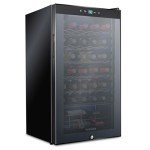 Ivation 34-Bottle Compressor Wine Cooler with Lock