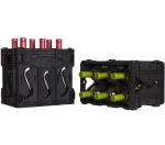 STORViNO 6 Bottle Wine Storage Crate – Black