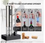 Secura Stainless Steel Electric Wine Opener