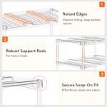 Clear Stackable Wine Bottle Storage Organizer