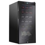 Ivation 18-Bottle Freestanding Wine Cooler with Lock
