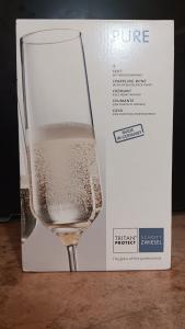 Set of 4 SCHOTT ZWIESEL Pure Sparkling Glasses