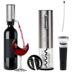 Electric Wine Opener Set with Aerator and Stoppers