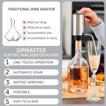 Electric Wine Opener Set with Aerator and Stoppers