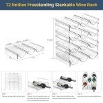Stackable Wine Rack and Bottle Organizer