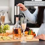 Electric Wine Opener Set with Aerator and Stoppers