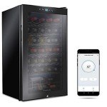 Ivation 34-Bottle Wi-Fi Wine Cooler Refrigerator