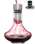 Gusto Nostro Crystal Wine Decanter Set with Aerator