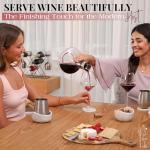 Gusto Nostro Crystal Wine Decanter Set with Aerator