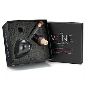 Italian Wine Aerator Decanter, Pourer, Red & White In Bottle Aerators, Makes Your Wines Taste Better, Italian Wine Design Decanter, Whiskey & Spirits Gifts, 2x5 Inches Areadivino Clear Oenophile Gift