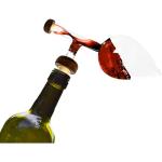 Italian Wine Aerator Decanter, Pourer, Red & White In Bottle Aerators, Makes Your Wines Taste Better, Italian Wine Design Decanter, Whiskey & Spirits Gifts, 2x5 Inches Areadivino Clear Oenophile Gift